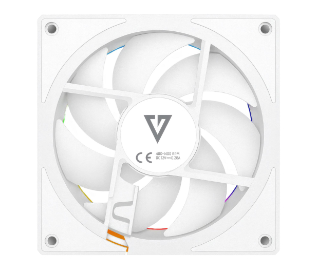 MODECOM Volcano Loop 120 ARGB Reverse White 120mm - 1486406 - zdjęcie 2